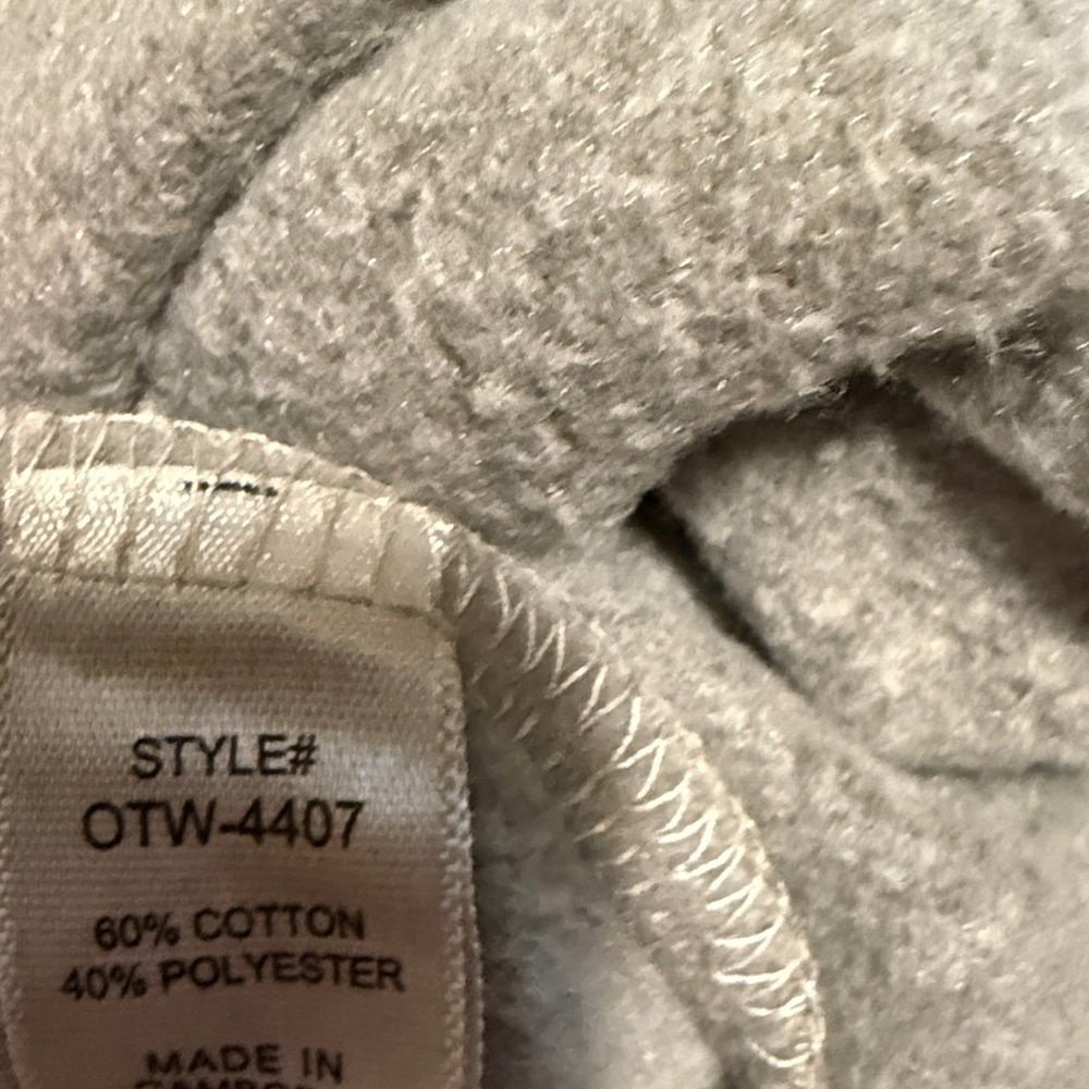 Zenana vintage wash gray kangaroo pocket hoodie women’s large super soft stretch - Picture 5 of 7